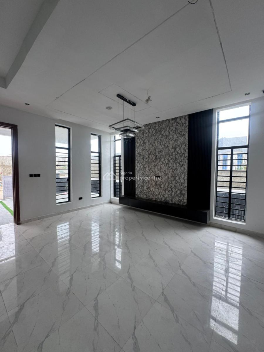 Newly Built E4-bedroom Self Compound Terrace Duplex with a Bq, Self Compound Luxury Home Within a Mini Estate, Ikota, Lekki, Lagos, Terraced Duplex for Sale