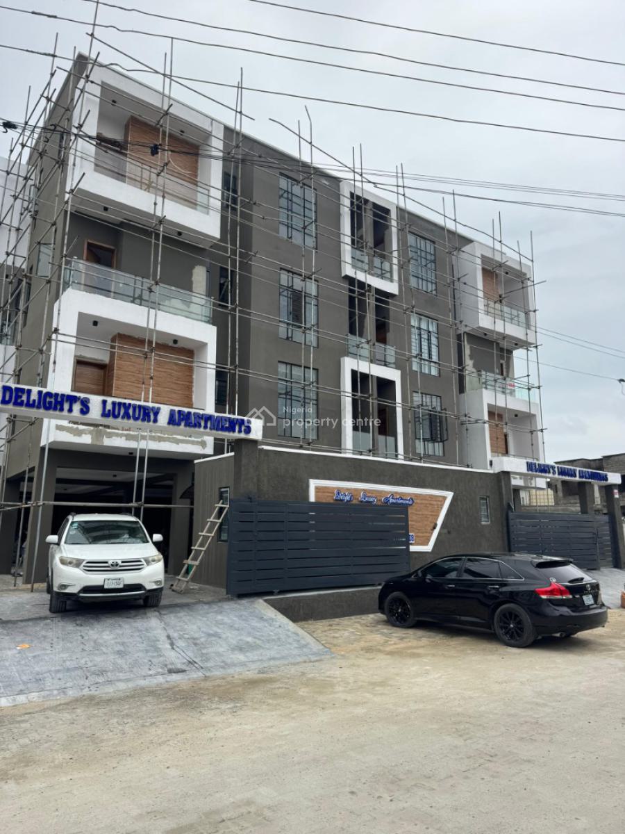 Luxury, 2-bedroom Apartment with Swimming Pool, Elevator , Central Gas, Exquisite Home Within an Estate with Luxury Facilities, Ikota, Lekki, Lagos, Flat / Apartment for Sale