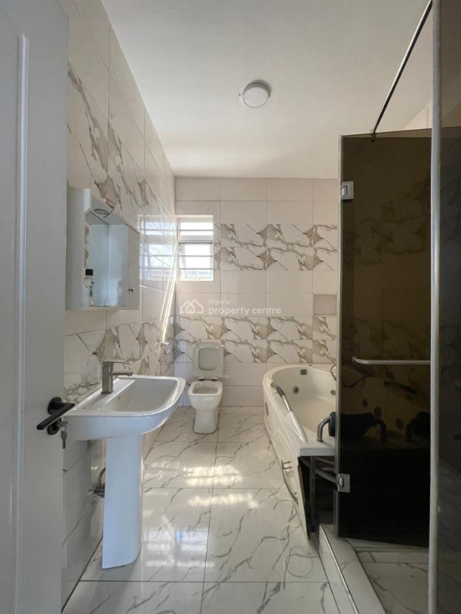 Self Serviced 4 Bedroom Terrace Duplex Within a Well Secured Estate., Ikota, Lekki, Lagos, Terraced Duplex for Rent