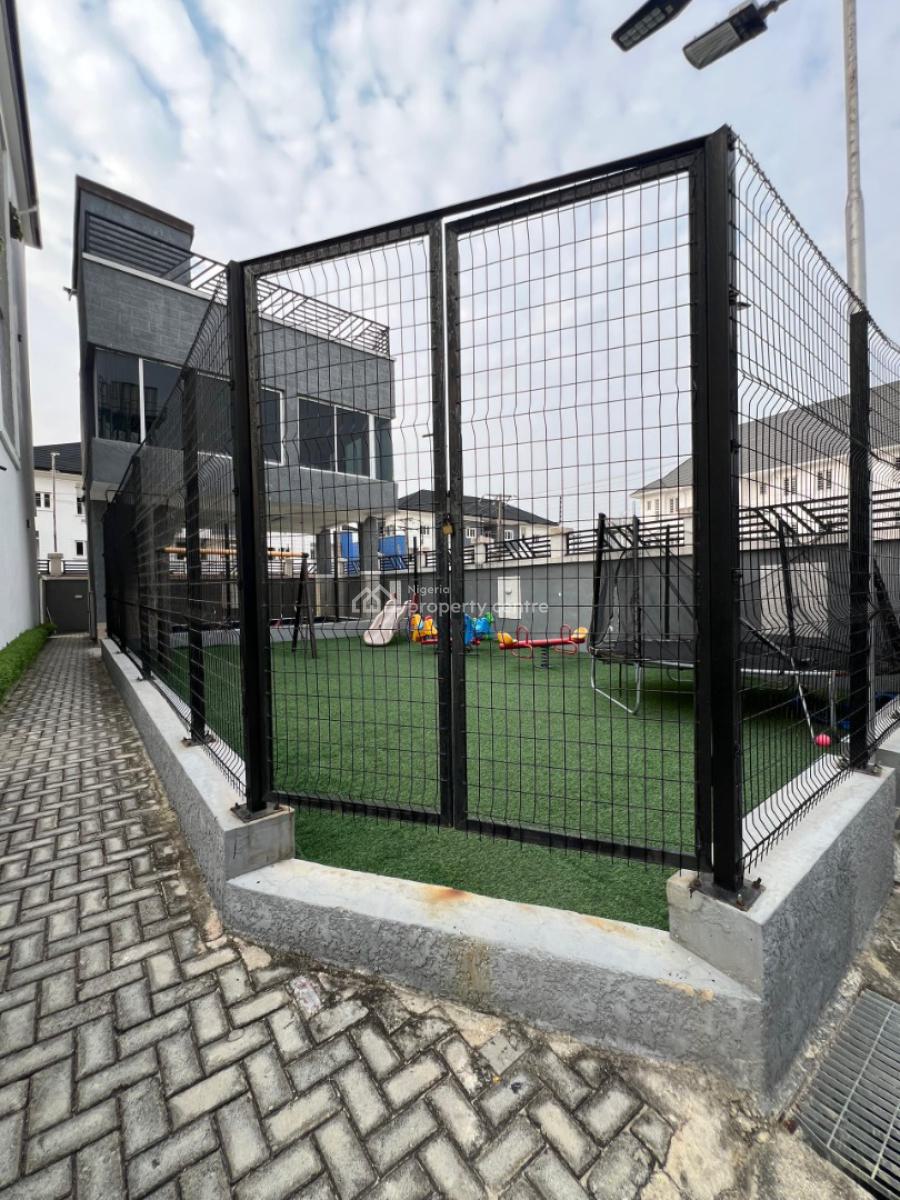 Furnished Service 4 Bedrooms Terraced Duplex with Bq in a Flood Free Area, Ikate, Lekki, Lagos, Terraced Duplex for Rent