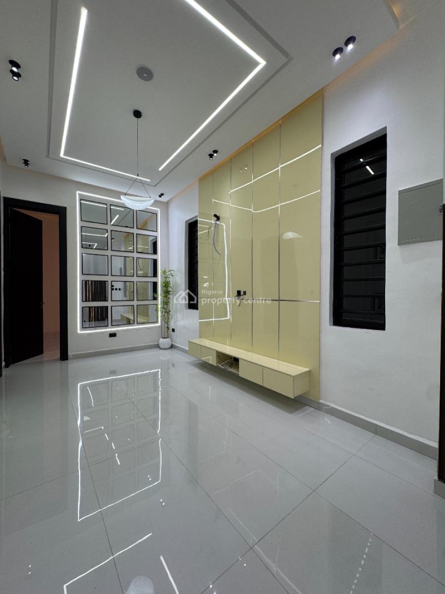 Contemporary 5  Bedroom Detached  Duplex with Bq in a Secured Location, Chevron, Lekki, Lagos, Detached Duplex for Sale