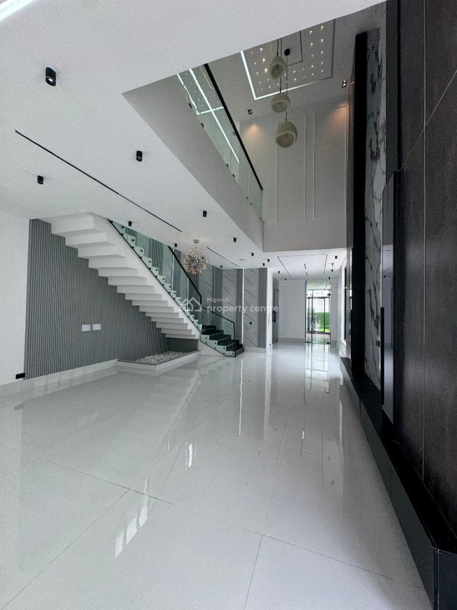 Magnificent 5-bedroom Duplex with Pool and Modern Aesthetics, Chevron, Lekki, Lagos, Detached Duplex for Sale