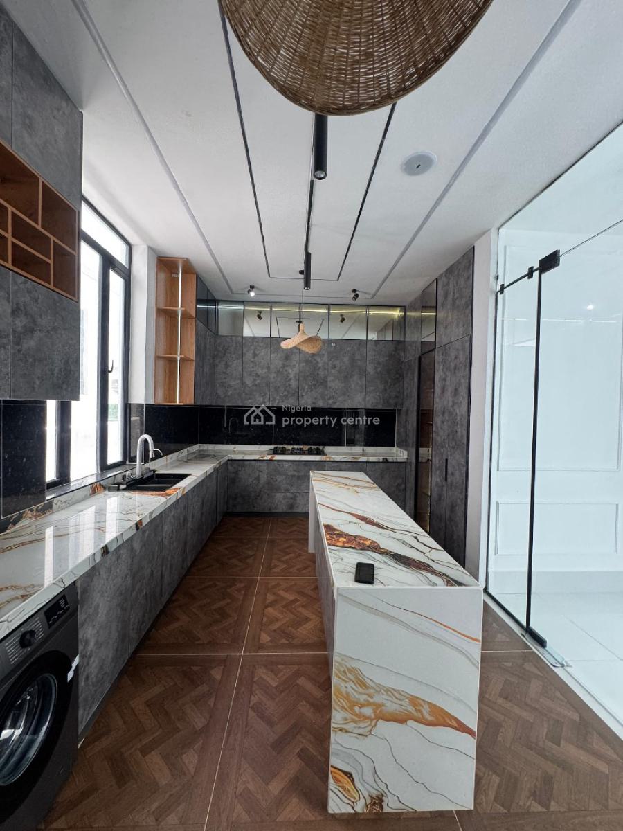 Magnificent 5-bedroom Duplex with Pool and Modern Aesthetics, Chevron, Lekki, Lagos, Detached Duplex for Sale