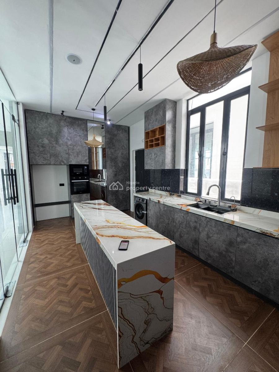 Magnificent 5-bedroom Duplex with Pool and Modern Aesthetics, Chevron, Lekki, Lagos, Detached Duplex for Sale