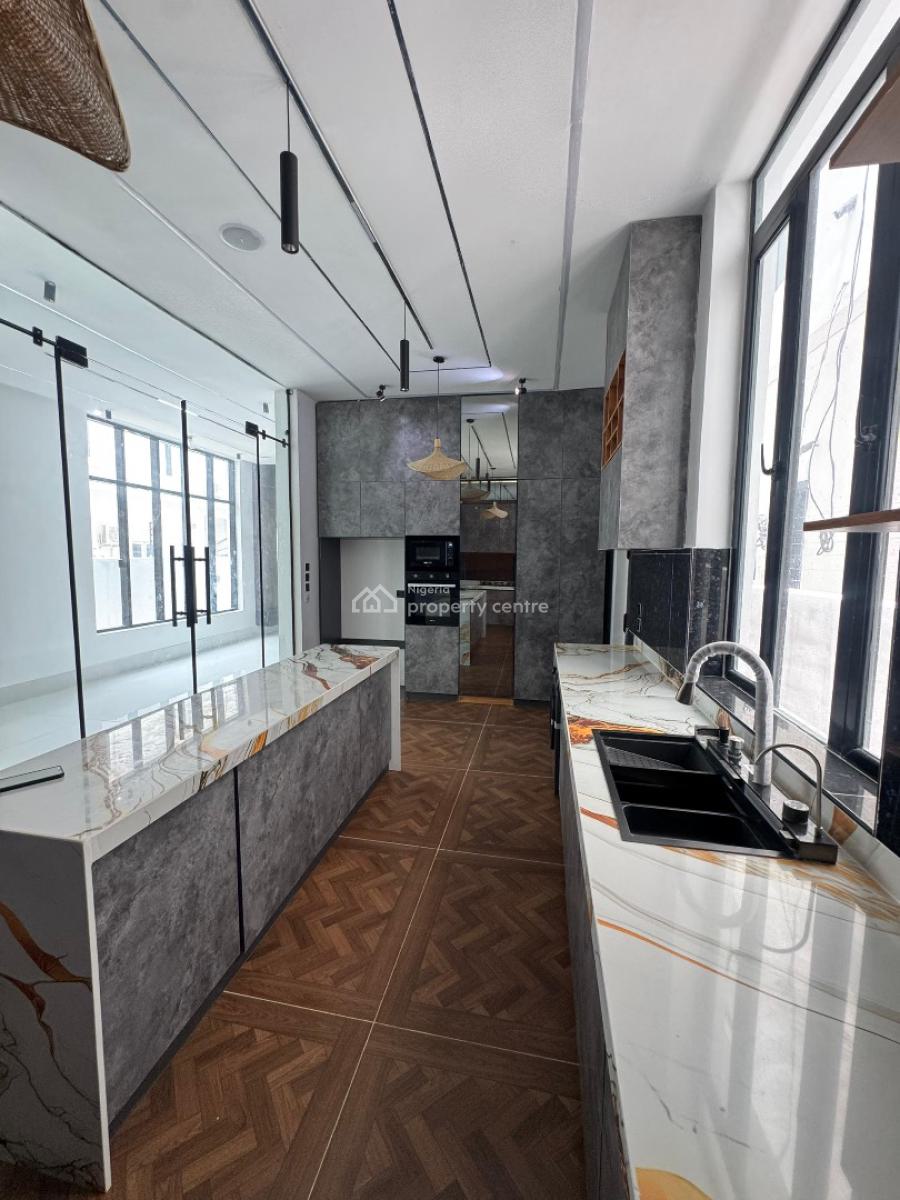Magnificent 5-bedroom Duplex with Pool and Modern Aesthetics, Chevron, Lekki, Lagos, Detached Duplex for Sale