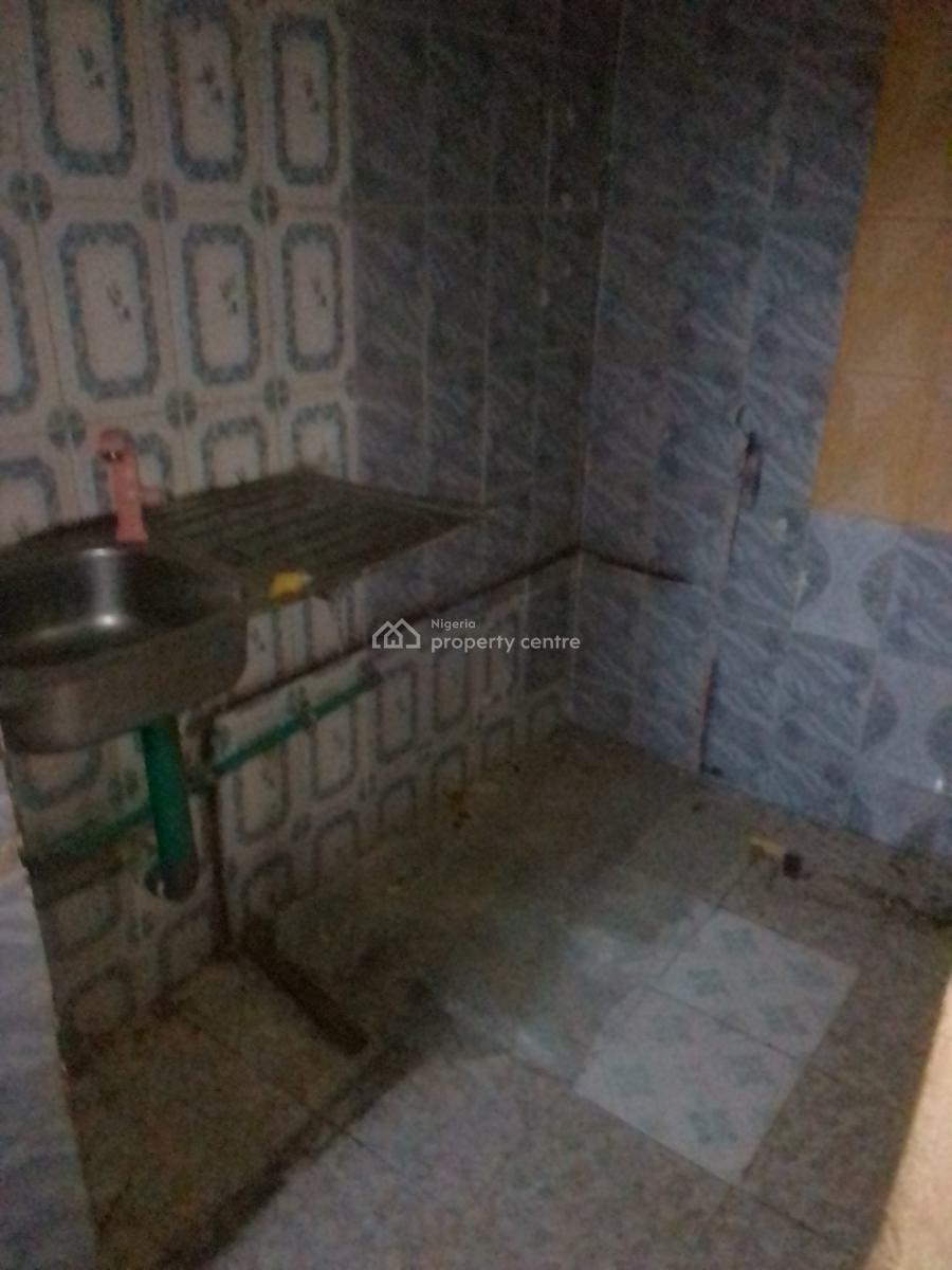 Very Spacious Room and Parlour Self Contained, P.o.p in Living Room, New Oko-oba, Agege, Lagos, Mini Flat (room and Parlour) for Rent
