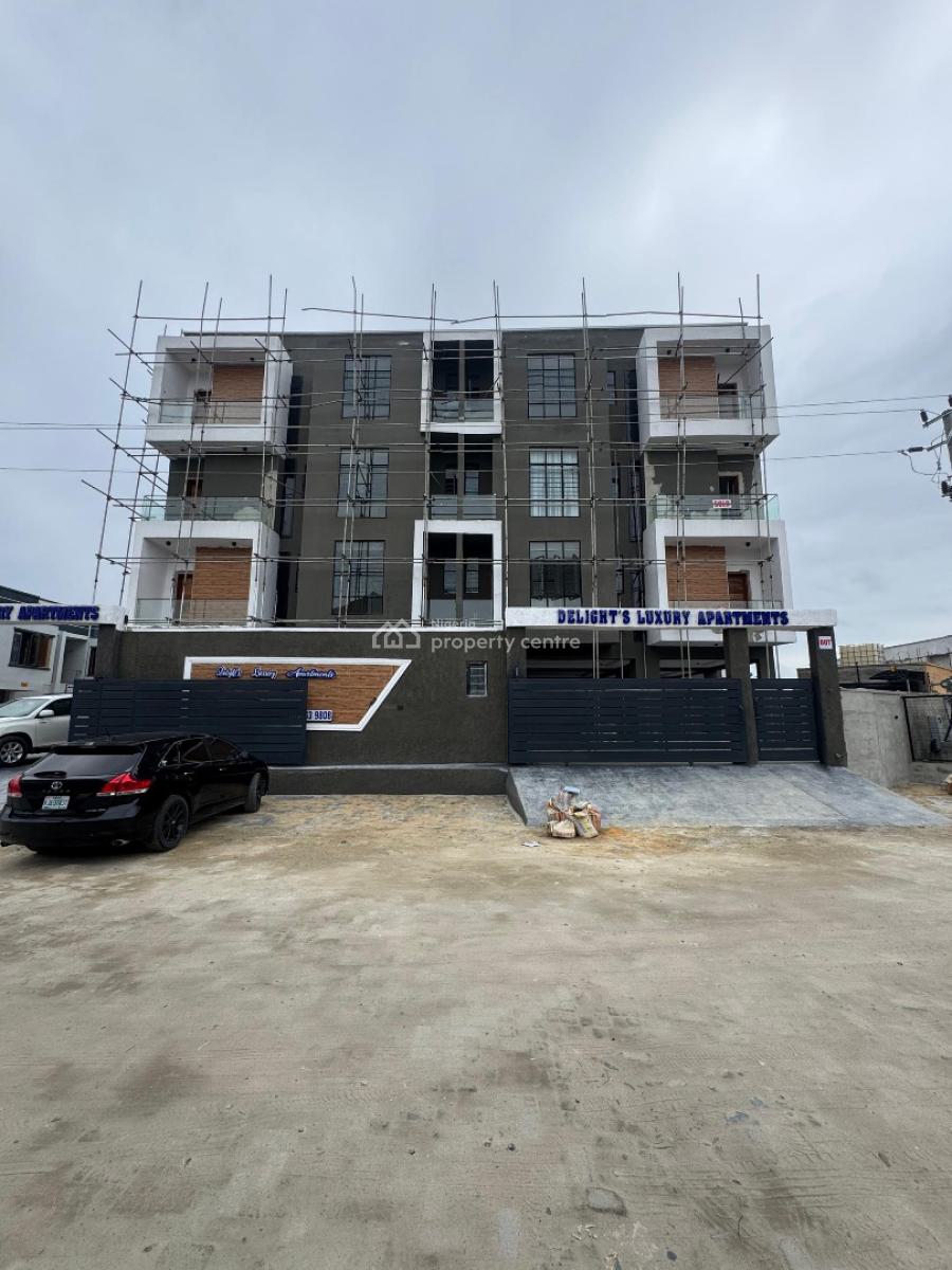 Luxury, 2bedroom with Pool, Elevator, Central Gas, Gym, Inverter, Ikota, Lekki, Lagos, Flat / Apartment for Sale