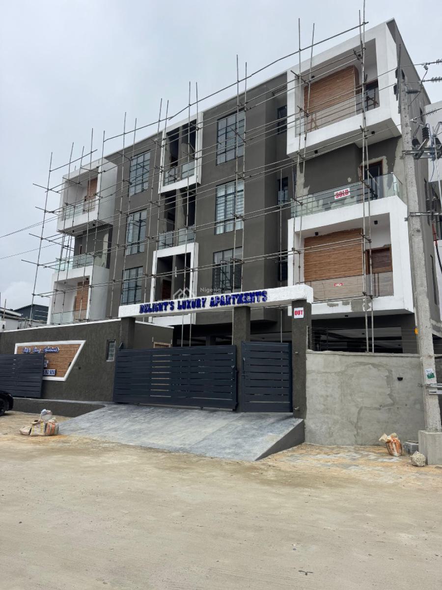 Luxury, 2bedroom with Pool, Elevator, Central Gas, Gym, Inverter, Ikota, Lekki, Lagos, Flat / Apartment for Sale