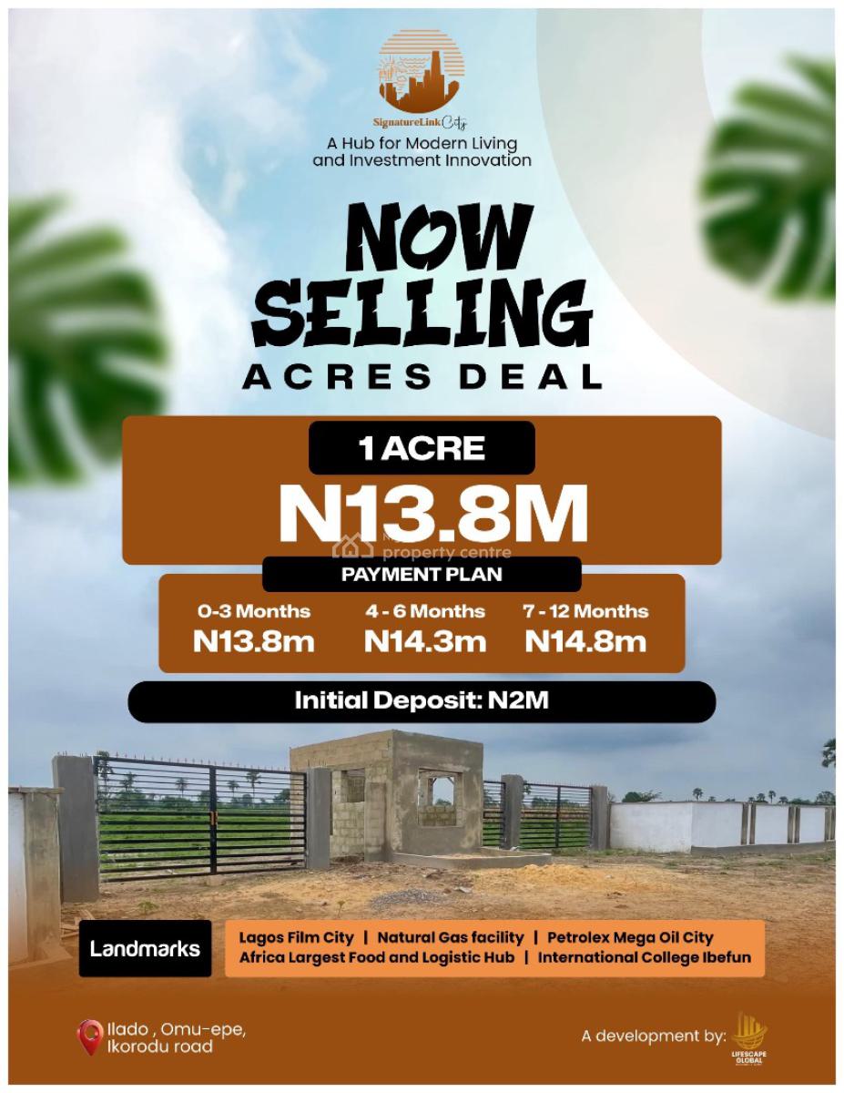 High-value Land ,buy Before Prices Rise!, Epe, Lagos, Land for Sale