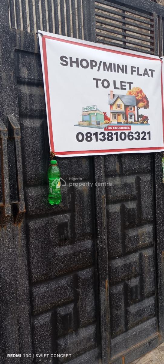 1 Bedroom Mini Flat Just Out, Akewukanwo Street, Akaaun, Adamo, Ikorodu, Lagos, Mini Flat (room and Parlour) for Rent