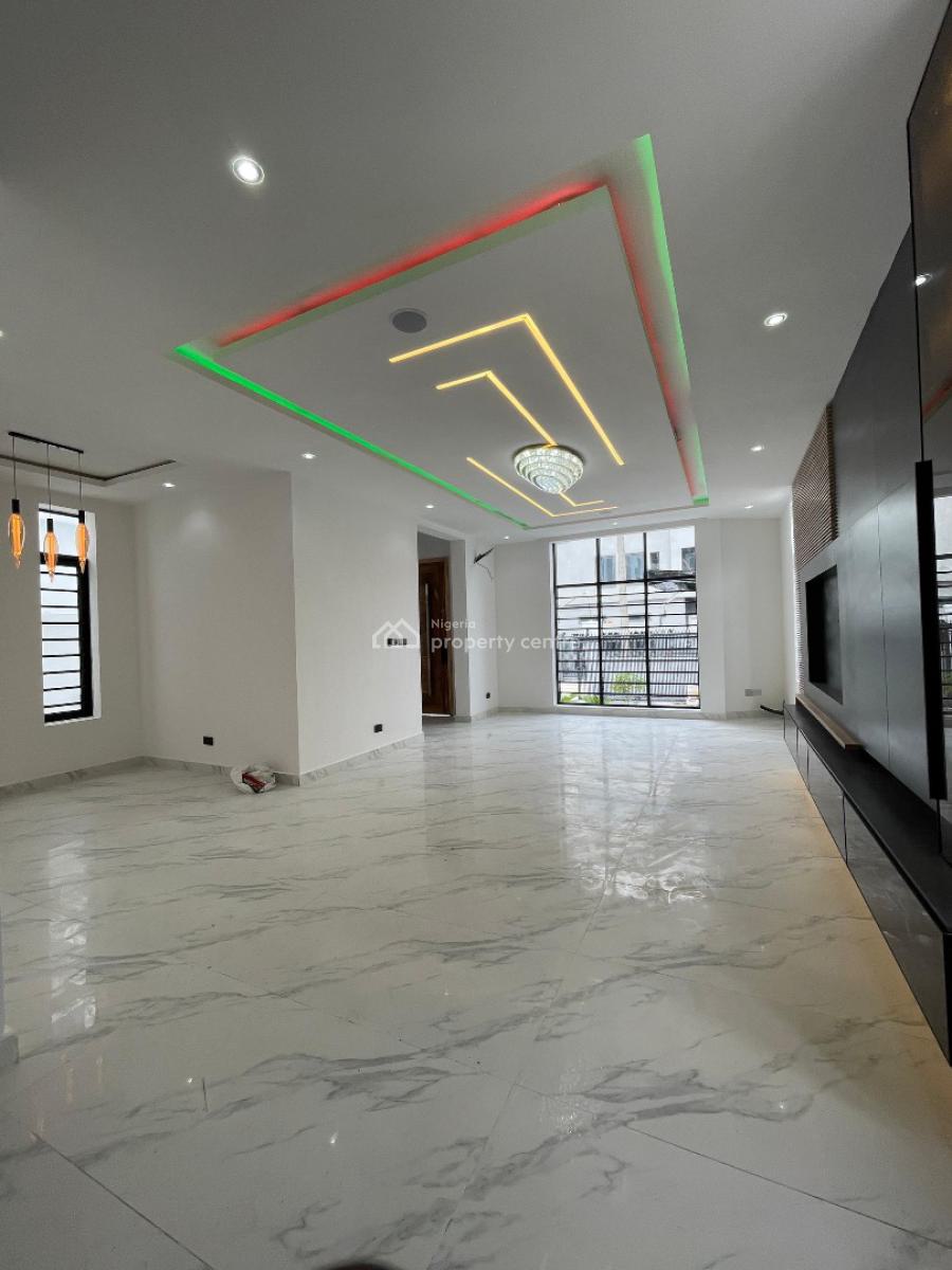 Stunning 5 Bedroom Fully Detached Duplex with Pool in a Secure Estate, Chevron, Lekki, Lagos, Detached Duplex for Sale