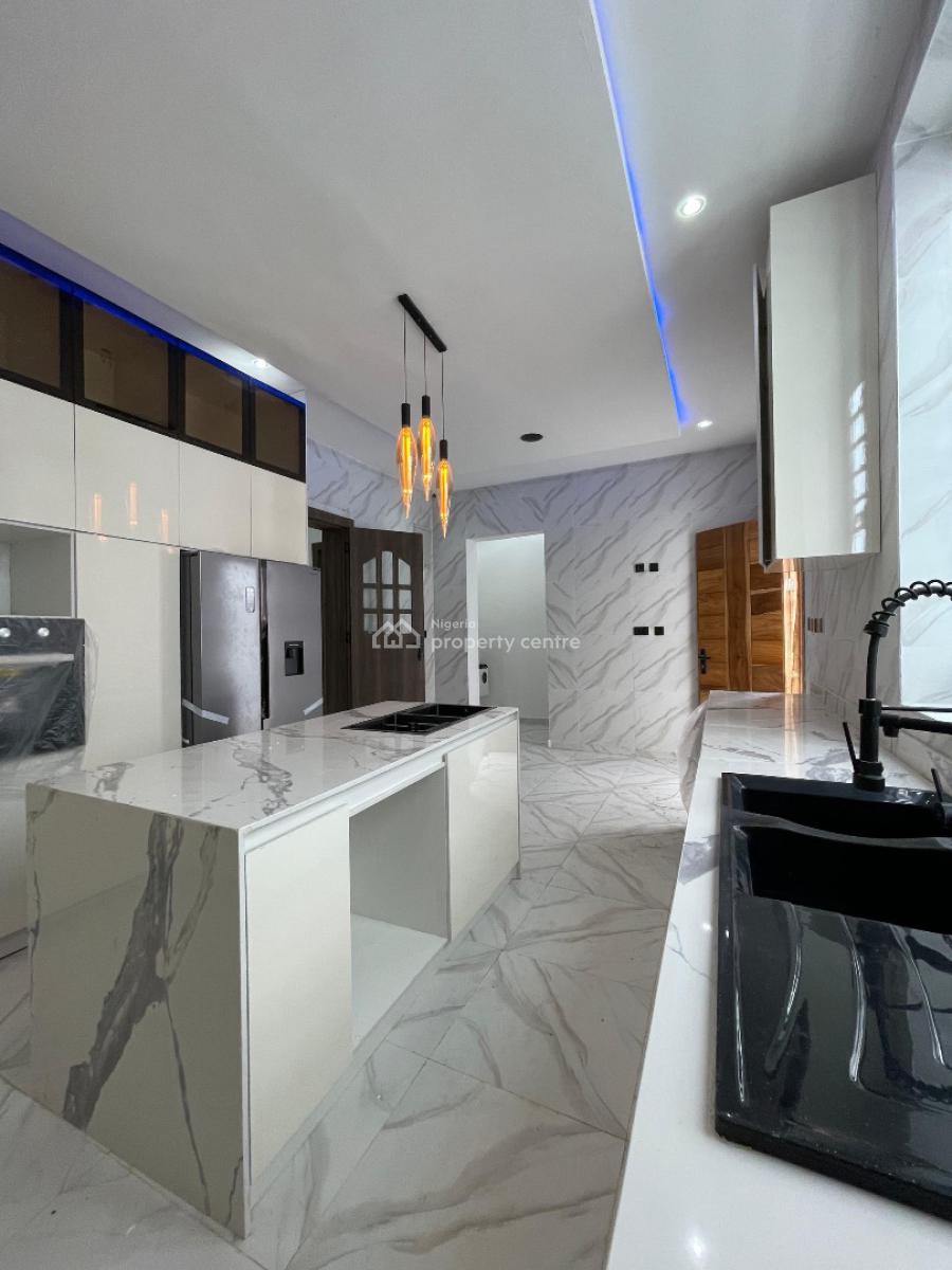 Stunning 5 Bedroom Fully Detached Duplex with Pool in a Secure Estate, Chevron, Lekki, Lagos, Detached Duplex for Sale