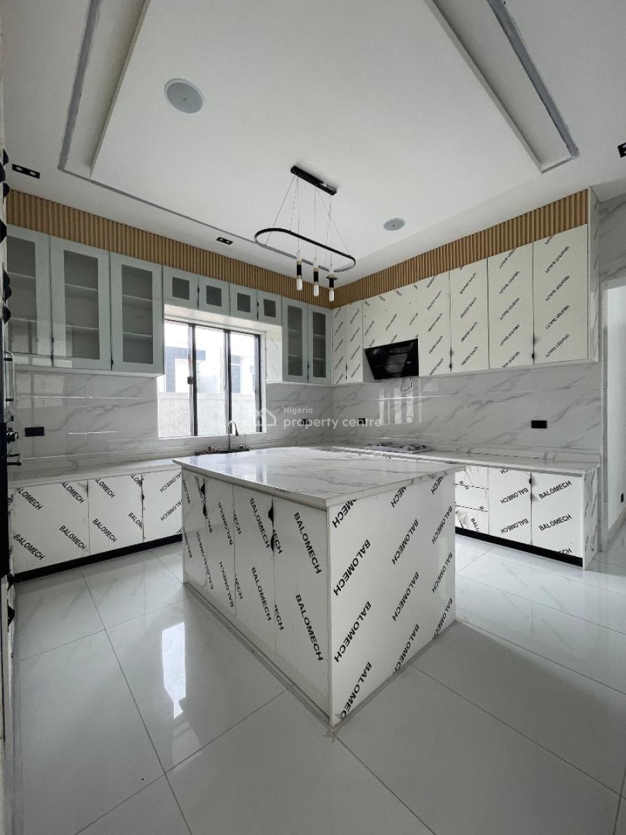 Lovely 5 Bedroom Fully Detached Duplex with Pool in a Secure Estate, Chevron, Lekki, Lagos, Detached Duplex for Sale