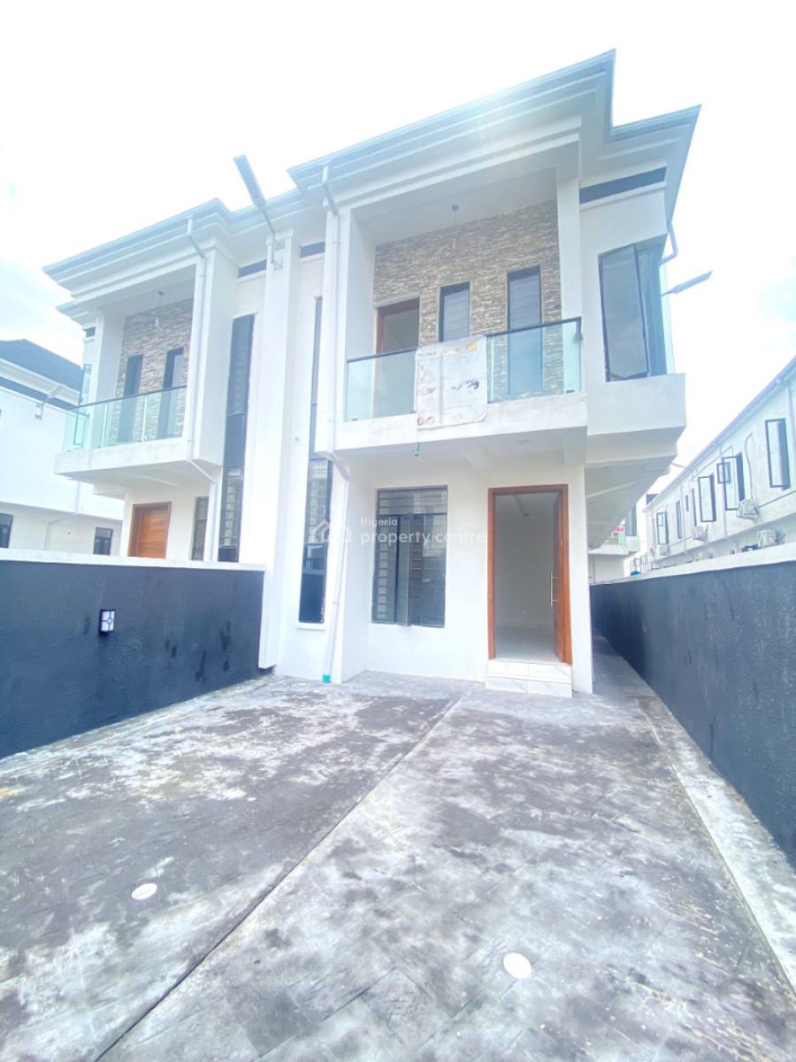 4 Bedroom Semi Detached Duplex in a Secured in Estate, Ikota Gra, Lekki, Lagos, Semi-detached Duplex for Rent