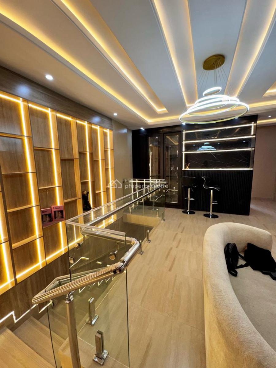 Stunning 4-bedroom Waterfront Home Prep for You, Osborne Foreshore 2, Osborne, Ikoyi, Lagos, Detached Duplex Short Let