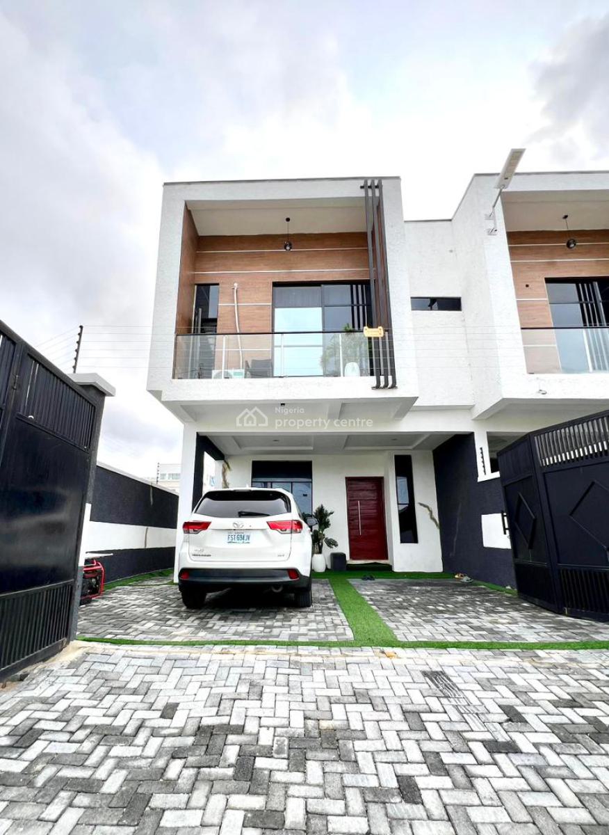 Fully Furnished 4 Bedroom Terrace Duplex in a Secured Environs, Ikota Lekki, Lekki, Lagos, Terraced Duplex for Sale
