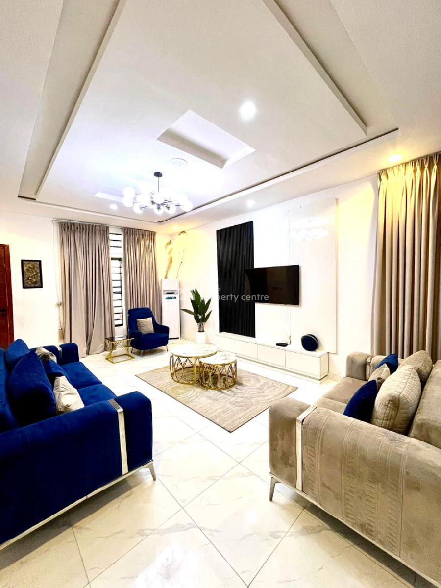 Fully Furnished 4 Bedroom Terrace Duplex in a Secured Environs, Ikota Lekki, Lekki, Lagos, Terraced Duplex for Sale