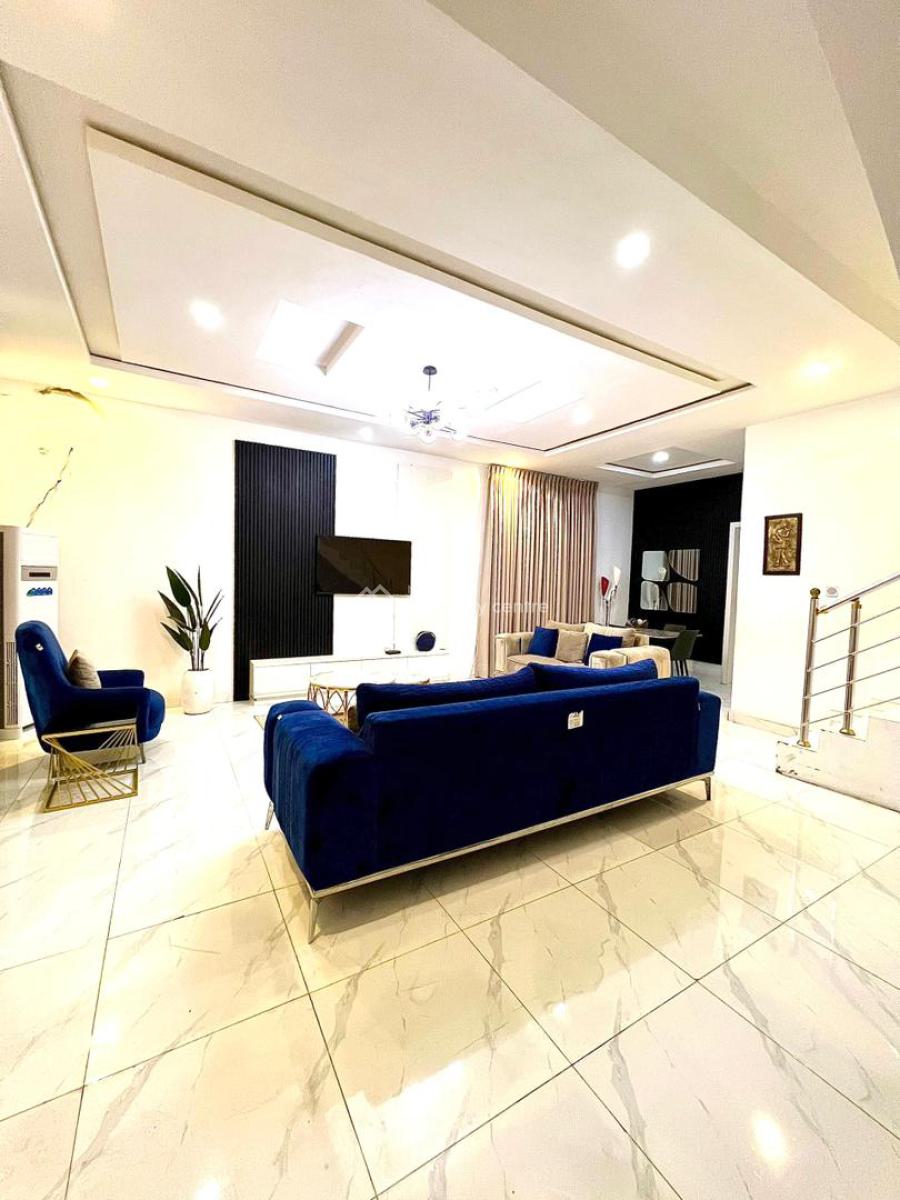 Fully Furnished 4 Bedroom Terrace Duplex in a Secured Environs, Ikota Lekki, Lekki, Lagos, Terraced Duplex for Sale