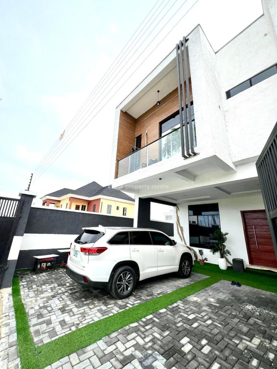 Fully Furnished 4 Bedroom Terrace Duplex in a Secured Environs, Ikota Lekki, Lekki, Lagos, Terraced Duplex for Sale