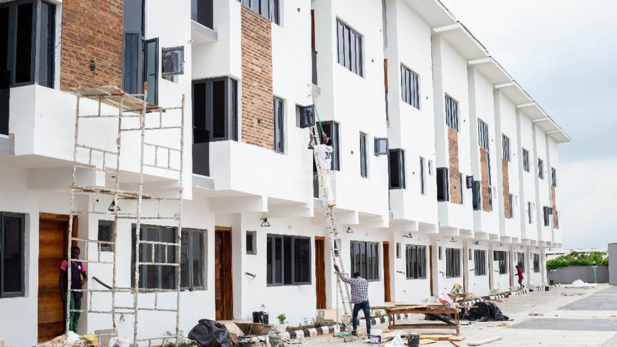 10 Units 4 Bedroom Terrace Houses with Bq, Swimming Pool and Gym., Lekki Phase 1, Lekki, Lagos, Terraced Duplex for Rent