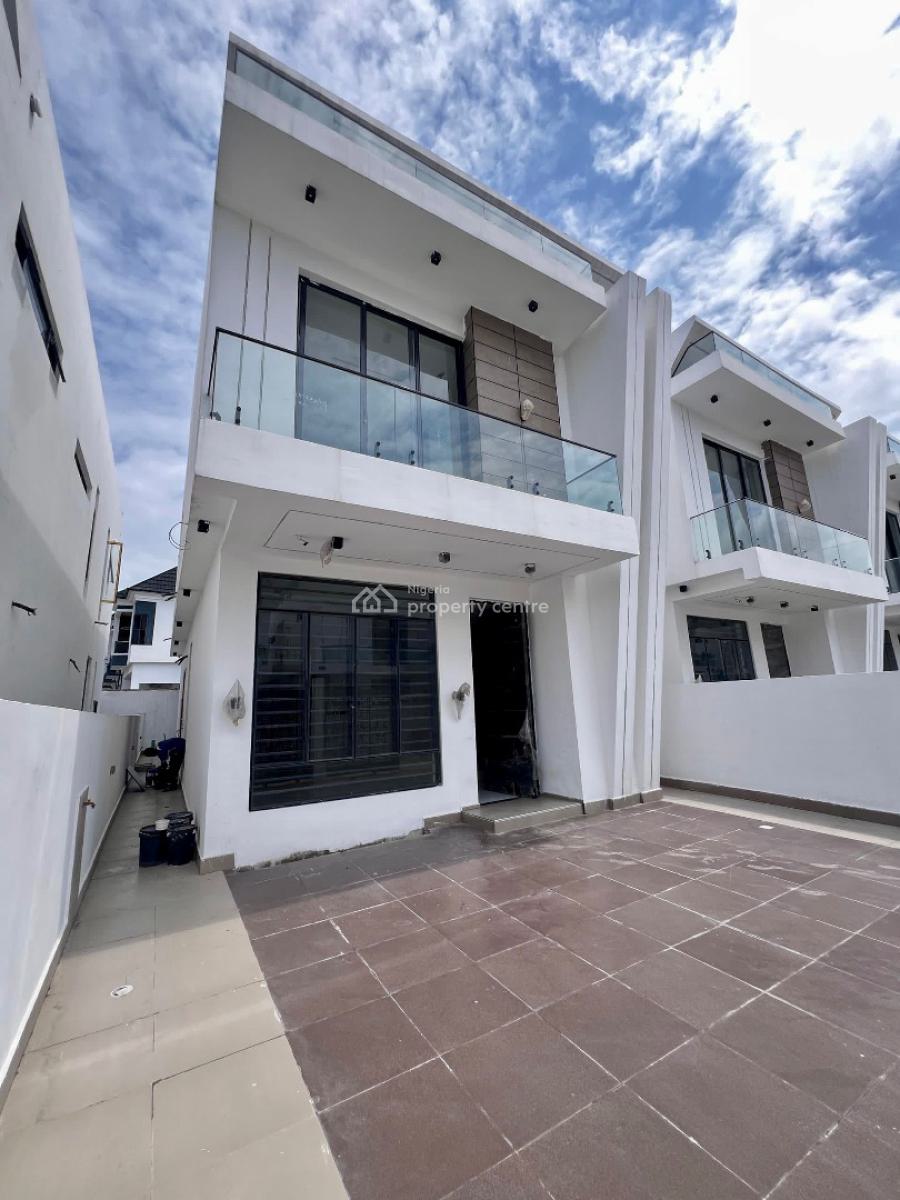 Spacious & Secure Modern Luxury 4-bedroom Detached Duplex with a Bq, Orchid Road, Lekki, Lagos, Detached Duplex for Sale