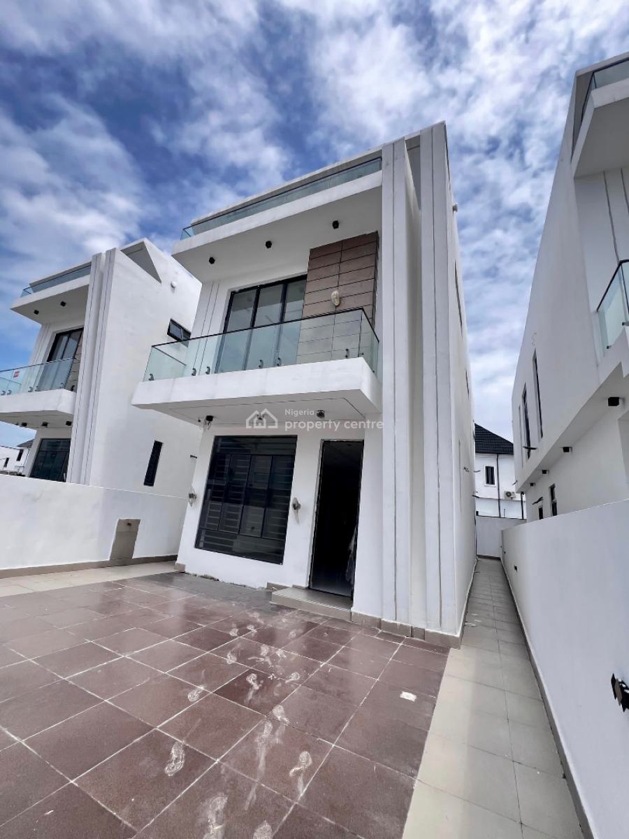Spacious & Secure Modern Luxury 4-bedroom Detached Duplex with a Bq, Orchid Road, Lekki, Lagos, Detached Duplex for Sale