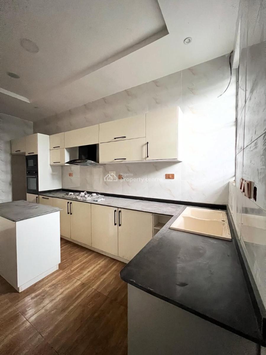 a Self Serviced 4 Bedroom Semi-detached Duplex Available with a Bq., Chevron, Lekki, Lagos, House for Rent