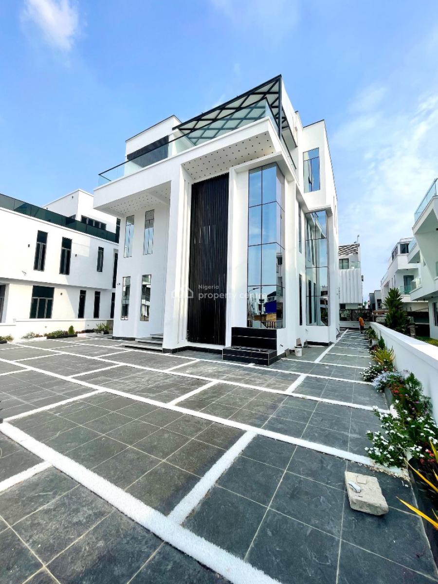 Super Luxury 5 Bedroom Smart Home with Gym, Cinema, Pool & Bq, Osapa, Lekki, Lagos, Detached Duplex for Sale