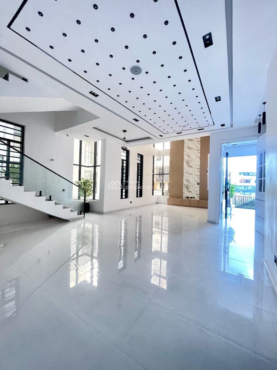 Super Luxury 5 Bedroom Smart Home with Gym, Cinema, Pool & Bq, Osapa, Lekki, Lagos, Detached Duplex for Sale