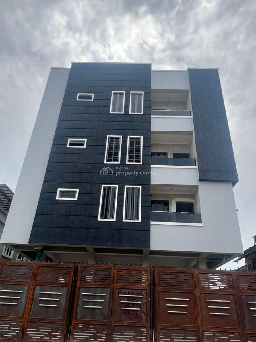 Newly Built 3 Bedroom Apartments with Exceptional Features, in a Very Secured Call-to-access Estate, Yaba, Lagos, Block of Flats for Sale