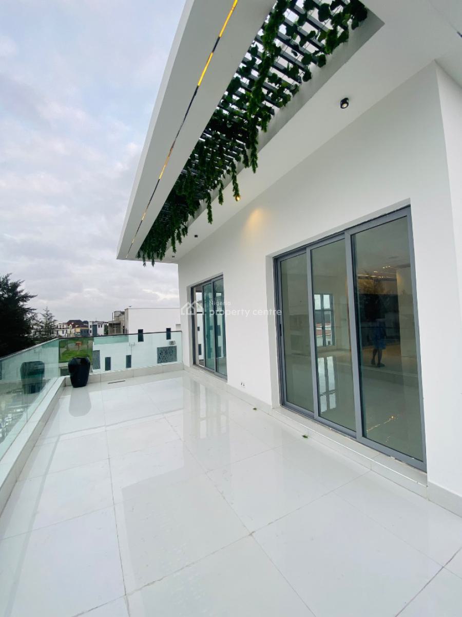 Outstanding Perfectly Carved 5 Bed Smart Home with Cinema,  Pool, Osapa, Lekki, Lagos, Detached Duplex for Sale