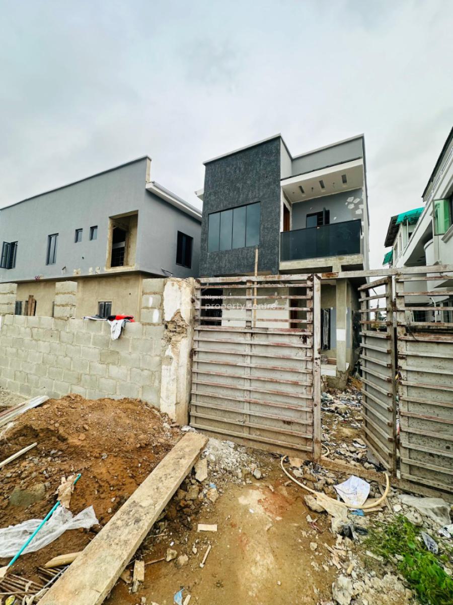 Newly Built 4 Bedroom Fully Detached Duplex with Bq, Omole Phase 1, Ikeja, Lagos, Detached Duplex for Sale
