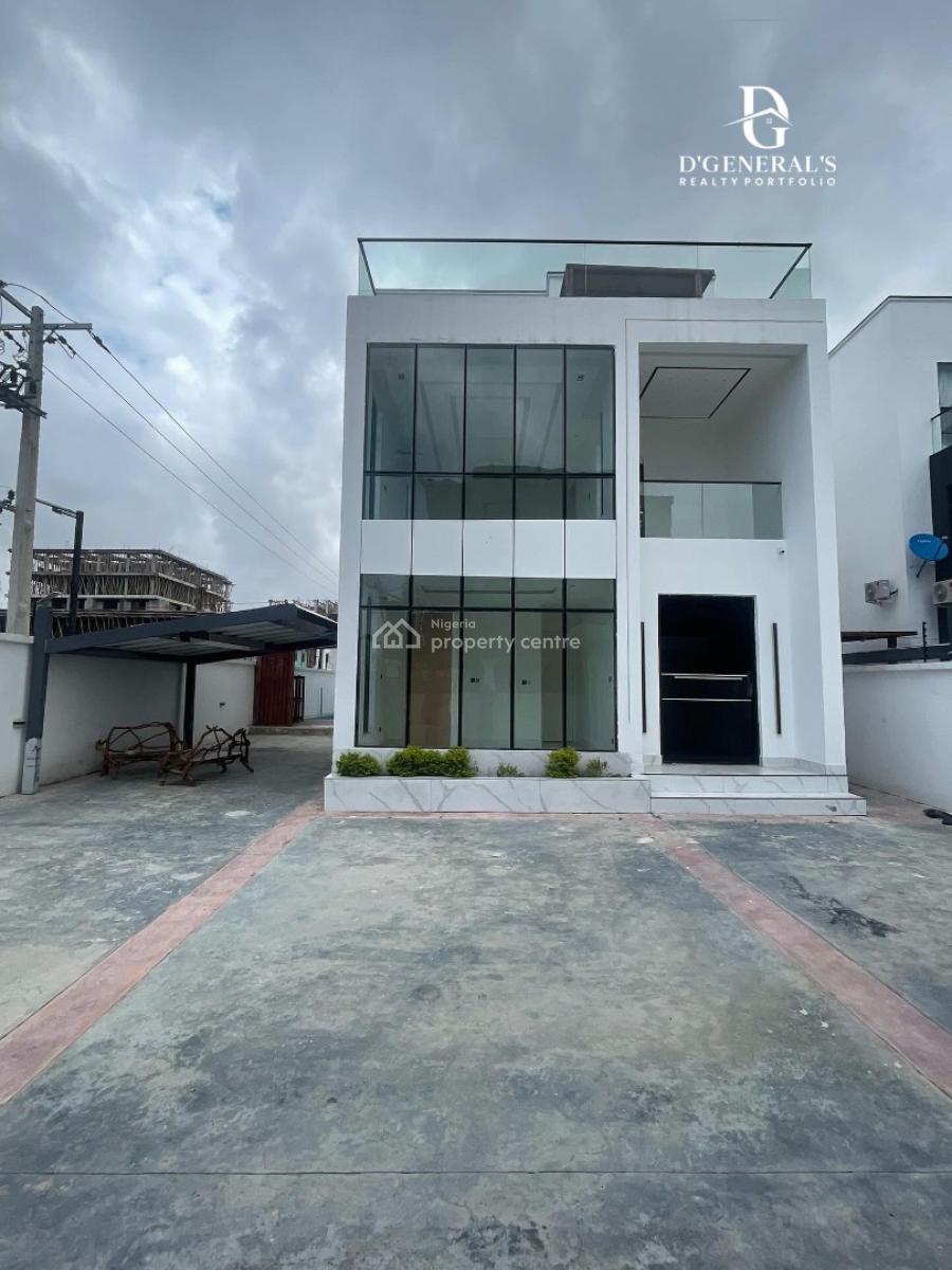 Outstanding Detached 5beds with Complete Papers, Pool, Cinema and Bq, Freedom Way, Lekki Phase 1, Lekki, Lagos, Detached Duplex for Sale
