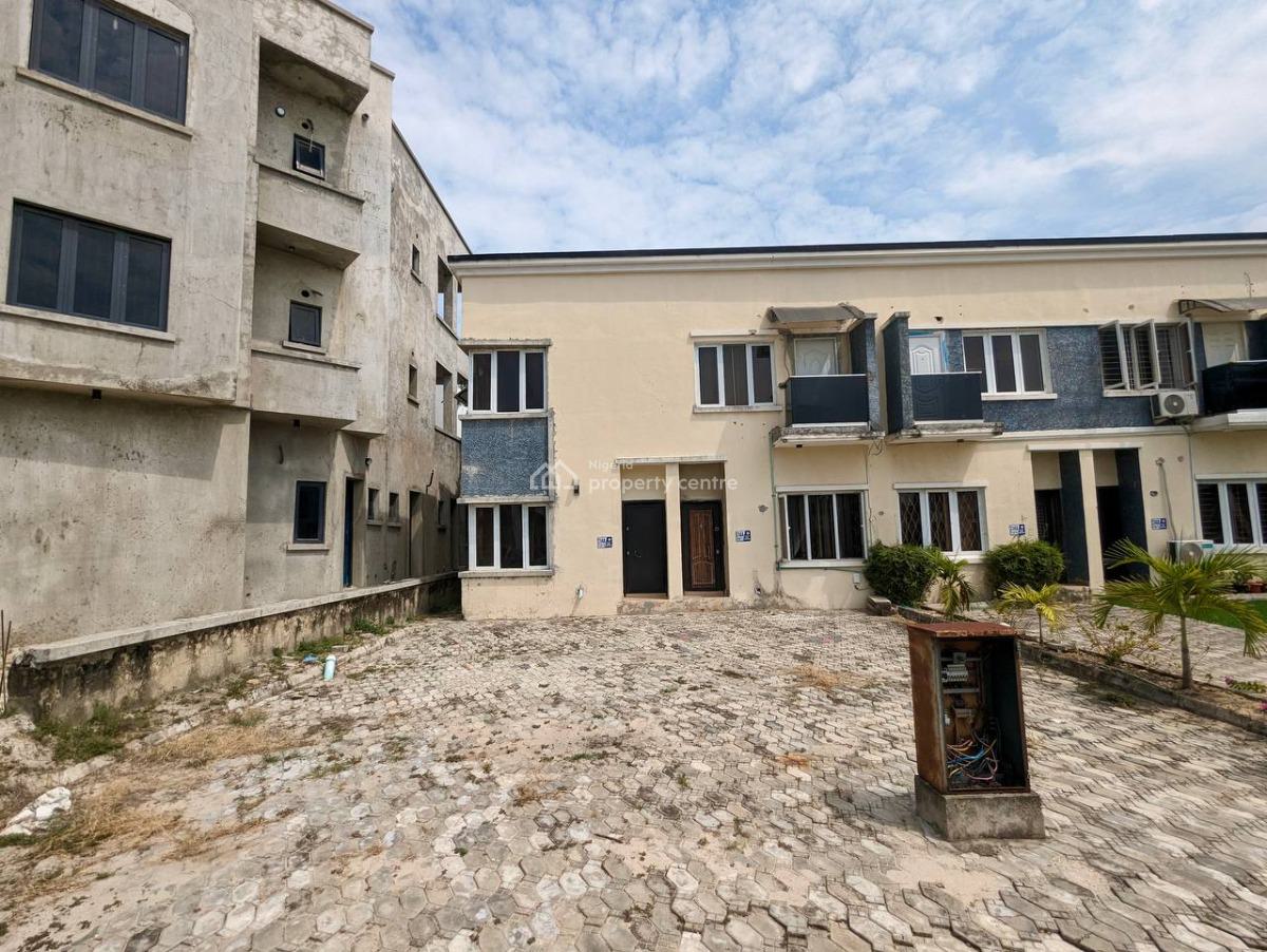 1 Bedroom Terrace Duplex with View of Water Global C of O, Buena Vista Estate, Orchid Road, Lekki, Lagos, Terraced Duplex for Sale