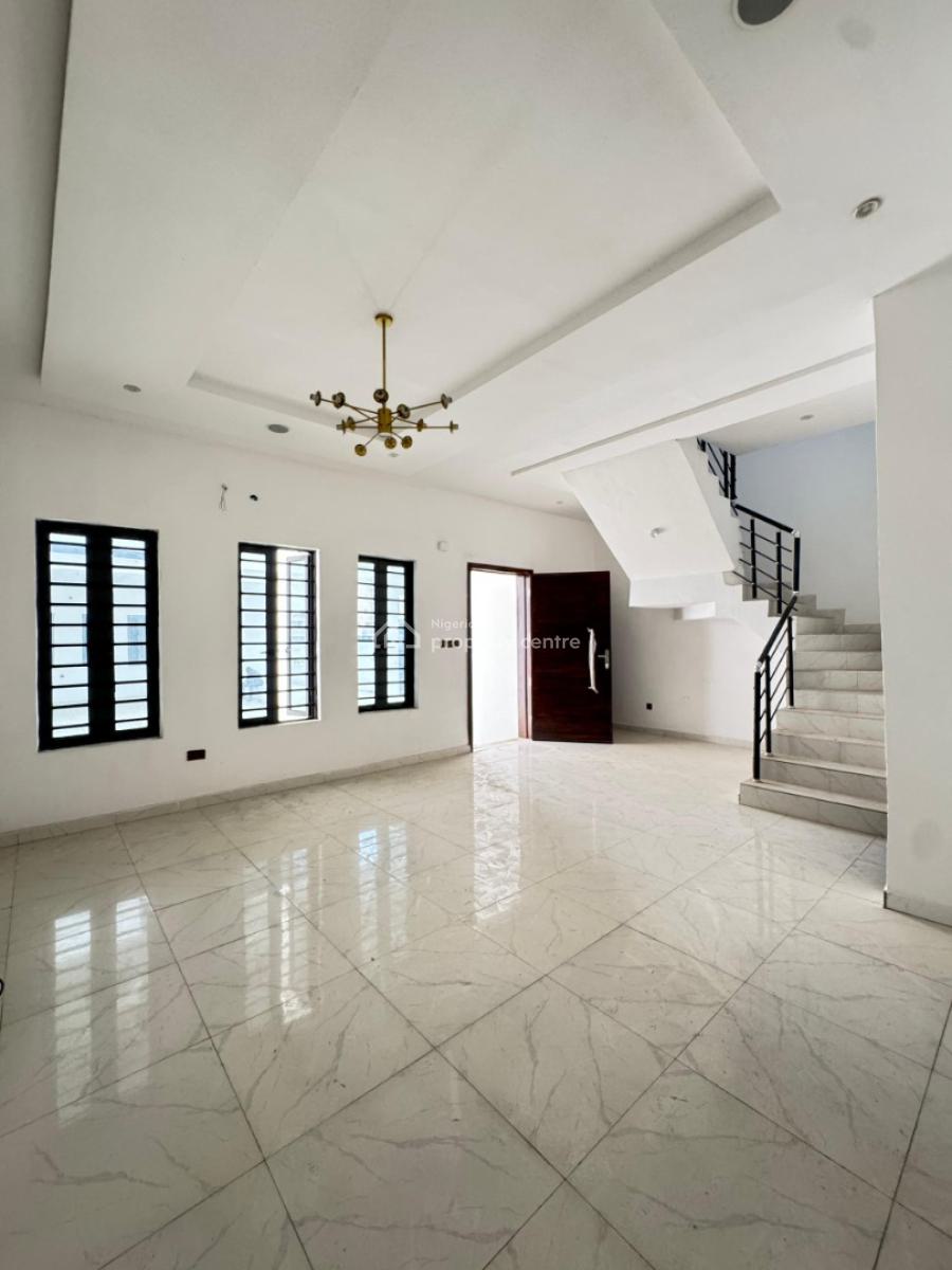 Lovely 4 Bedroom Terraced Detached in a Serene Environment, Igbe-efon New Road, Lekki, Lagos, Terraced Duplex for Sale
