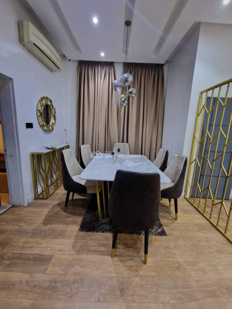 Beautiful Fully Furnished 4 Bedroom Semi Detached Duplex with Bq, Osapa London, Lekki, Lagos, Semi-detached Duplex for Rent