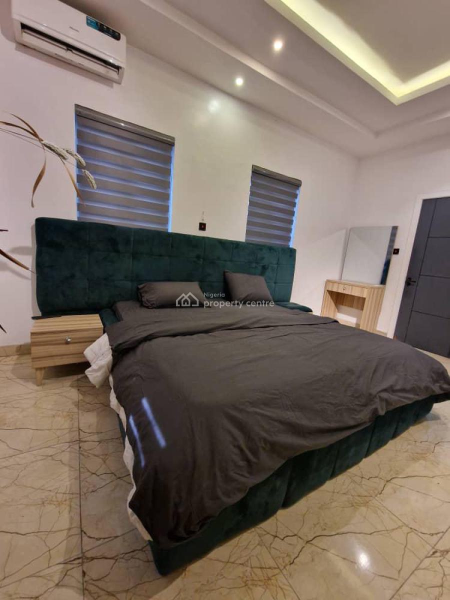Beautiful Fully Furnished 4 Bedroom Semi Detached Duplex with Bq, Osapa London, Lekki, Lagos, Semi-detached Duplex for Rent