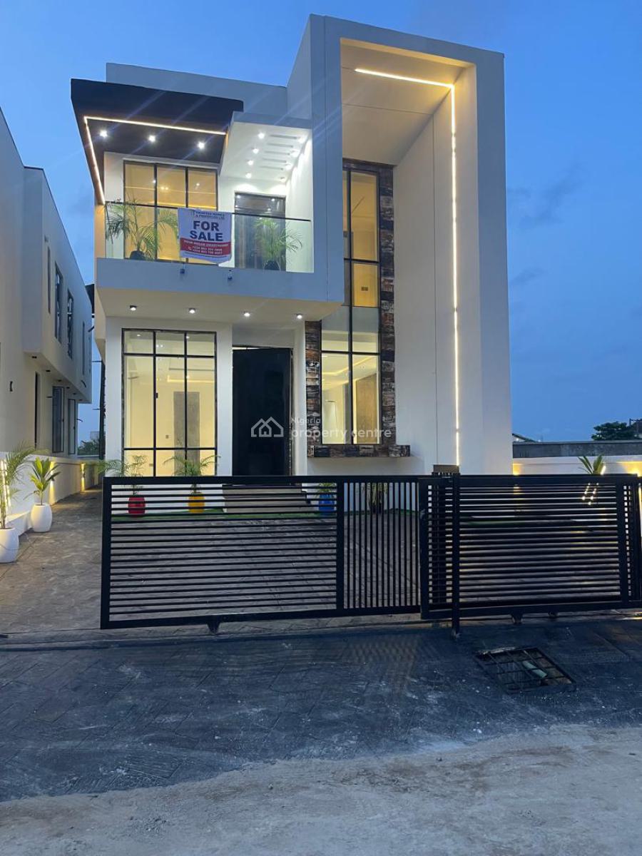Tastefully Finished Fully Detached Duplex, Hampton Lake Chevron, Lekki, Lagos, Detached Duplex for Sale