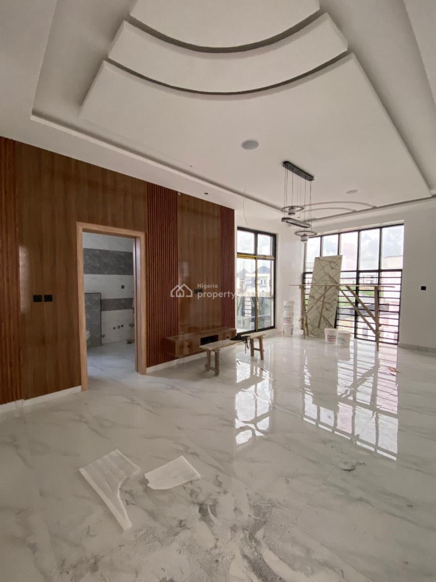 Gigantic 5 Bedroom Fully Detached Duplex with Swimming Pool,bq, Exquisitely Detailed Home in Chevron Toll Gate, Orchid Road, Lekki, Lagos, Detached Duplex for Sale