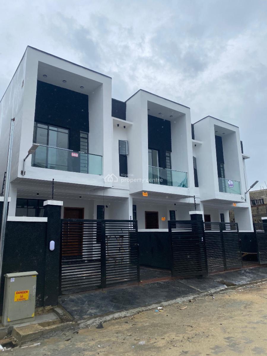 Experience Private Within This 4 Bedroom Self Compound Terrace Duplex, Ikota, Lekki, Lagos, Terraced Duplex for Sale