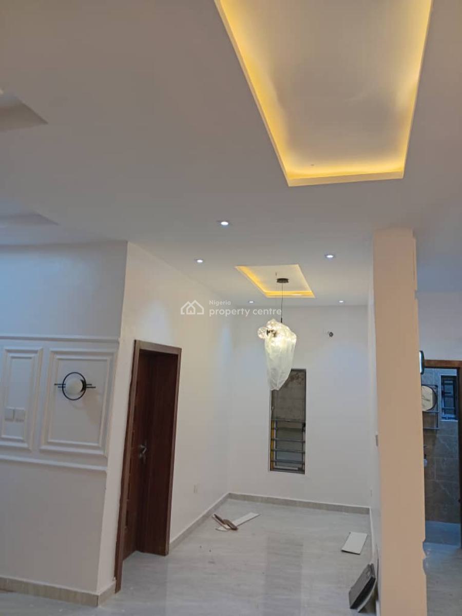 Sharp Spacious 4bedroom Semi Detached Duplex with Bq in Serene Locati, Ogidan, Sangotedo, Ajah, Lagos, Semi-detached Duplex for Sale