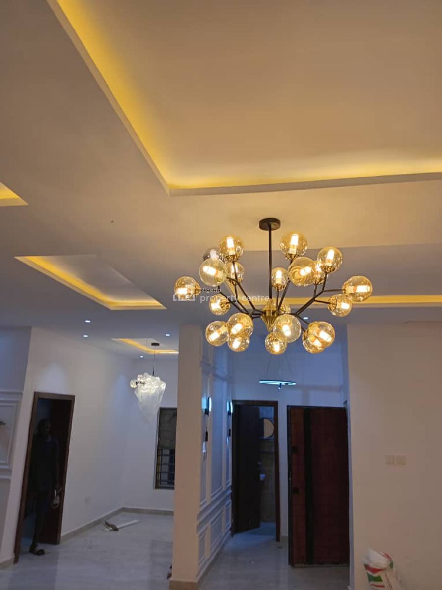 Sharp Spacious 4bedroom Semi Detached Duplex with Bq in Serene Locati, Ogidan, Sangotedo, Ajah, Lagos, Semi-detached Duplex for Sale