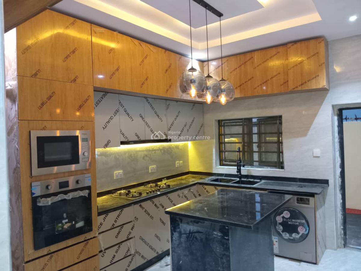 Sharp Spacious 4bedroom Semi Detached Duplex with Bq in Serene Locati, Ogidan, Sangotedo, Ajah, Lagos, Semi-detached Duplex for Sale