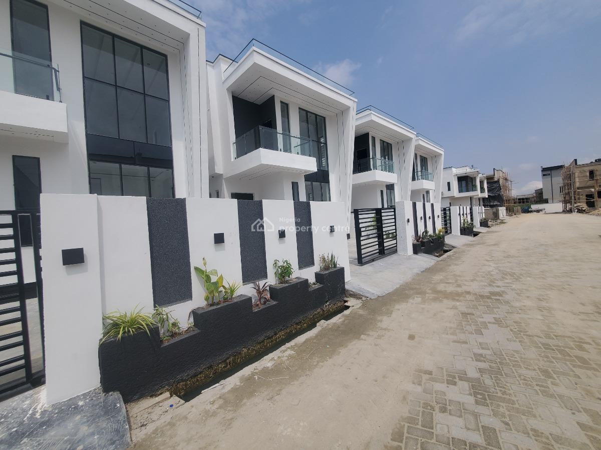 Newly Built 4-bedroom Duplex with Bq, Ajah, Lagos, Detached Duplex for Sale