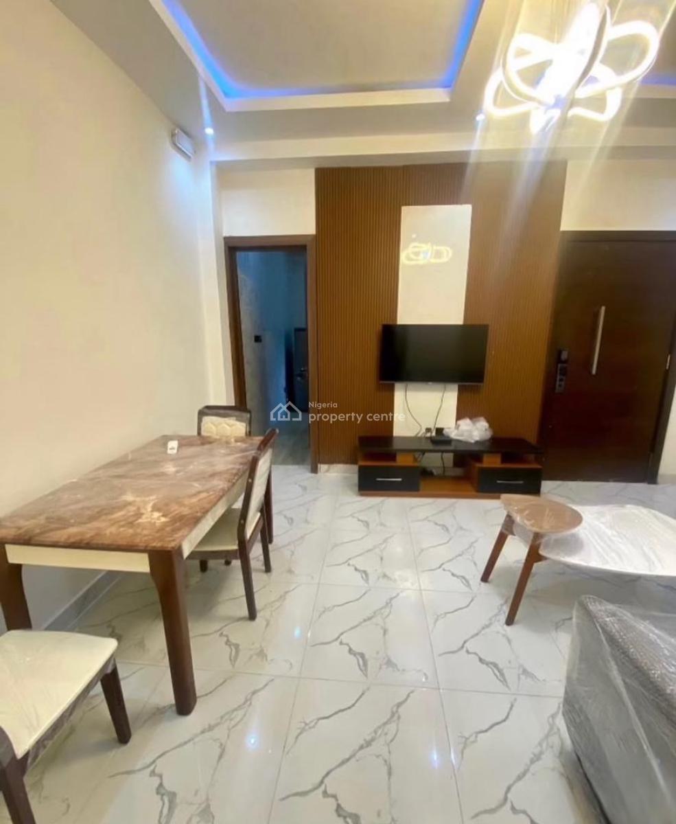Fully Furnished 1 Bedroom Apartment with Pool Gym & Laundry Room, Ologolo, Lekki, Lagos, Flat / Apartment for Rent