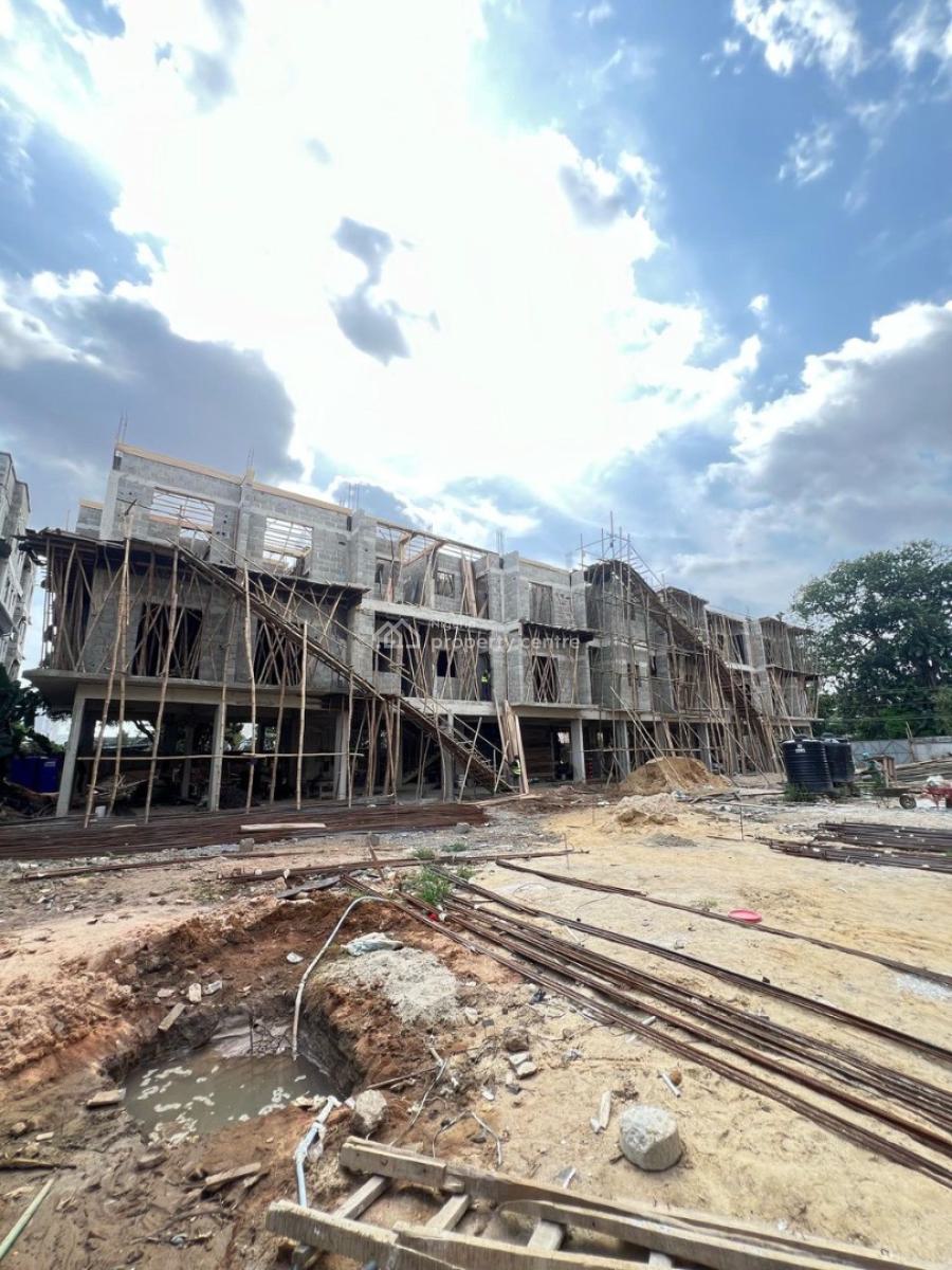 Exquisite Yet to Be Completed 3 Bedroom Apartments  and a Bq in a Sere, Security, Pool, Gym, Water, Road, Ikeja Gra, Ikeja, Lagos, Flat / Apartment for Sale