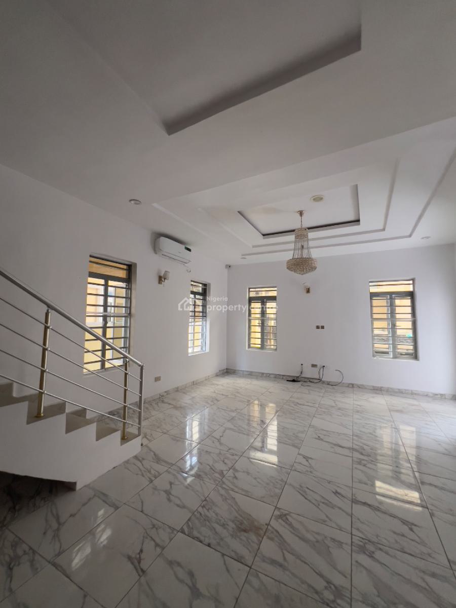 Well Built 5 Bedroom Detached Duplex with Bq, Chevron, Lekki, Lagos, Detached Duplex for Rent