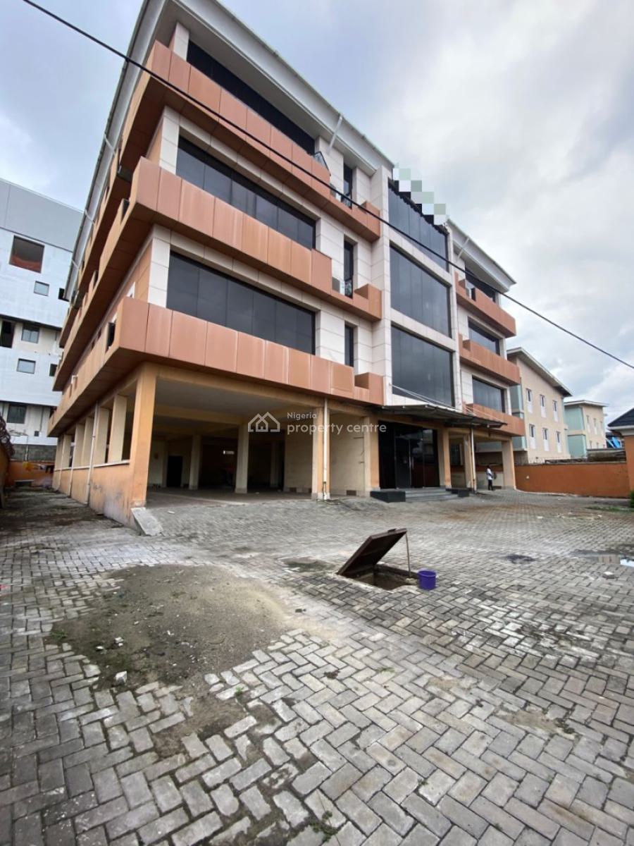 Commercial Open Space Office Building with Elevator on 3 Floors, Lekki Right Side, Lekki Phase 1, Lekki, Lagos, Office Space for Rent
