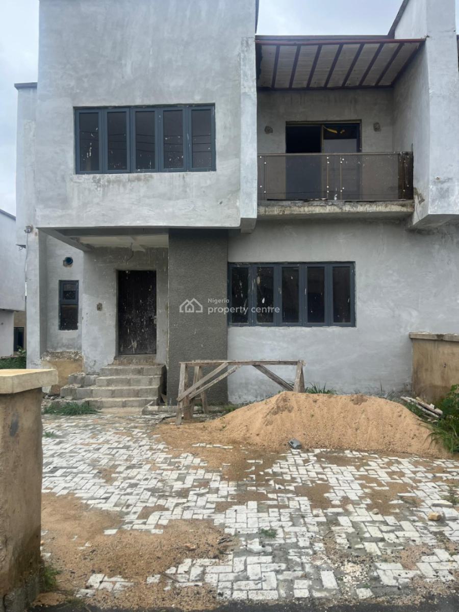 Semi Finished 4 Bedroom Semi Detached Duplex, Bellham Estate, Karsana, Abuja, Semi-detached Duplex for Sale