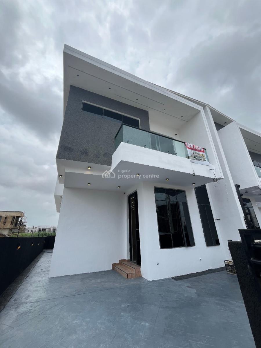 Beautifully Crafted 4 Bedroom Semi-detached Duplex, Well Spacious 4 Bedroom Duplex with Bq, Ajah, Lagos, Semi-detached Duplex for Sale